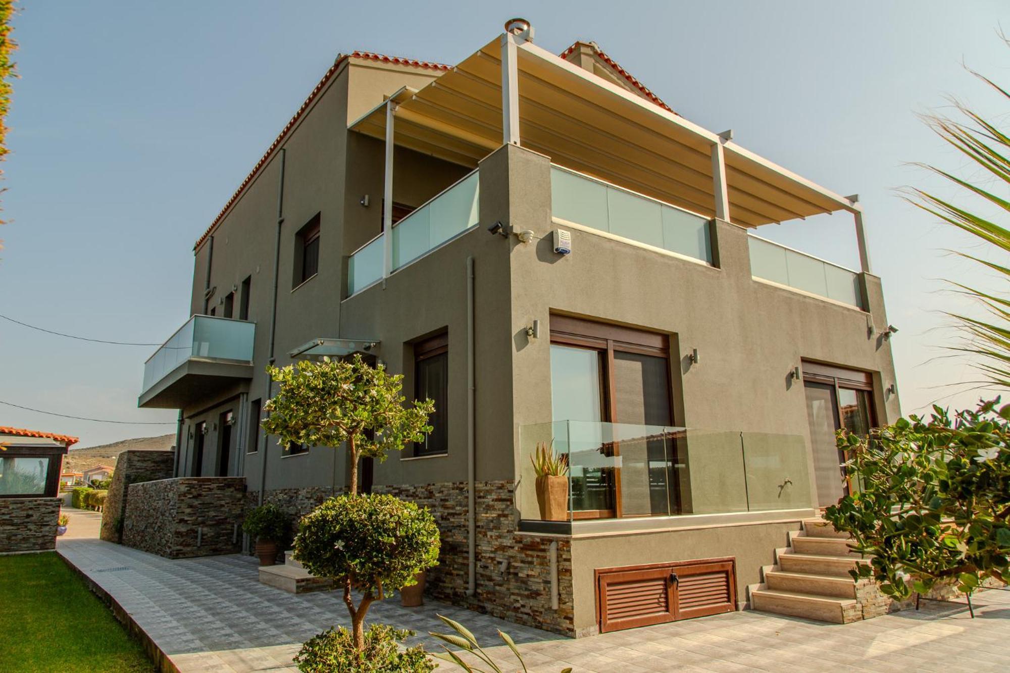 גובס A Cozy Eco Villa By The Sea מראה חיצוני תמונה
